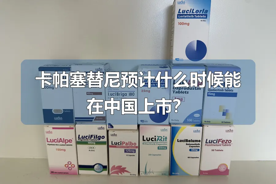 卡帕塞替尼预计什么时候能在中国上市？
